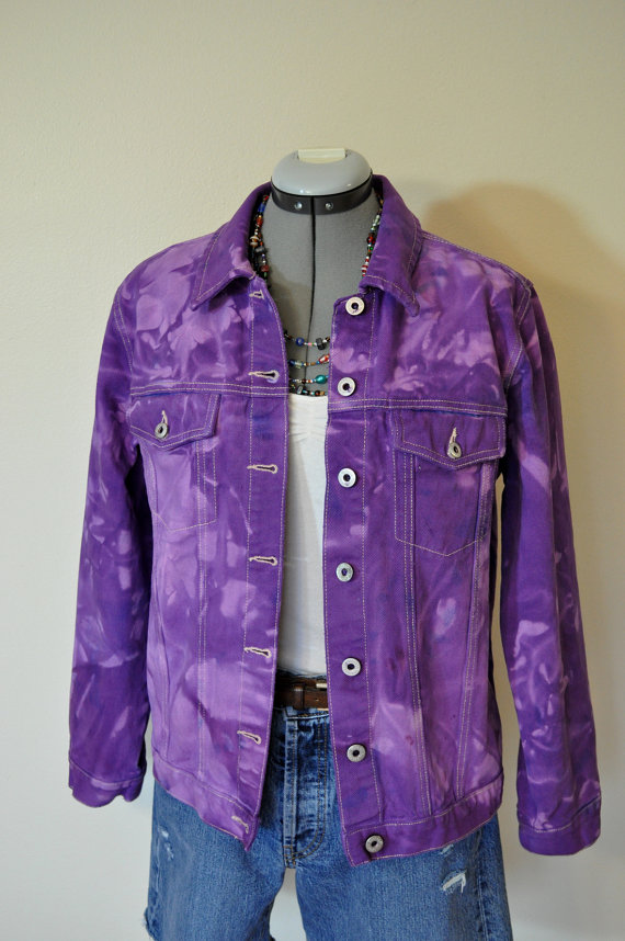 blog jacket purple